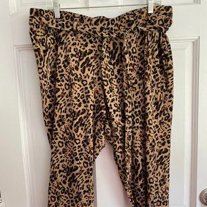 torrid leopard pants